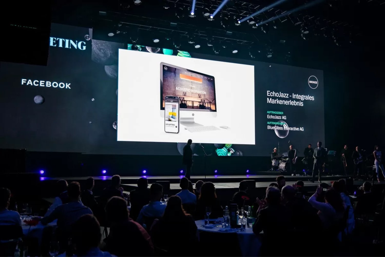 Best of Swiss Web Awards (Bronze) from BlueGlass Interactive